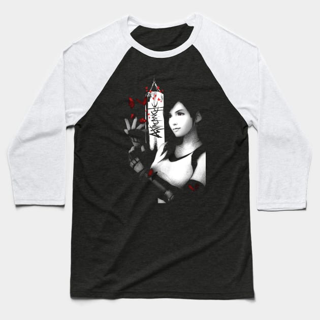 Tifa punching bag Baseball T-Shirt by stingi